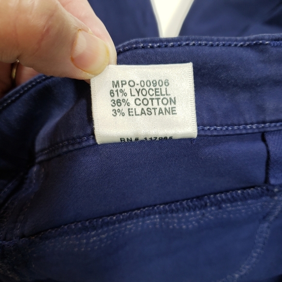 J Brand Women’s Miranda Style Skinny Jeans Zippers Navy Size 29 - Picture 7 of 10